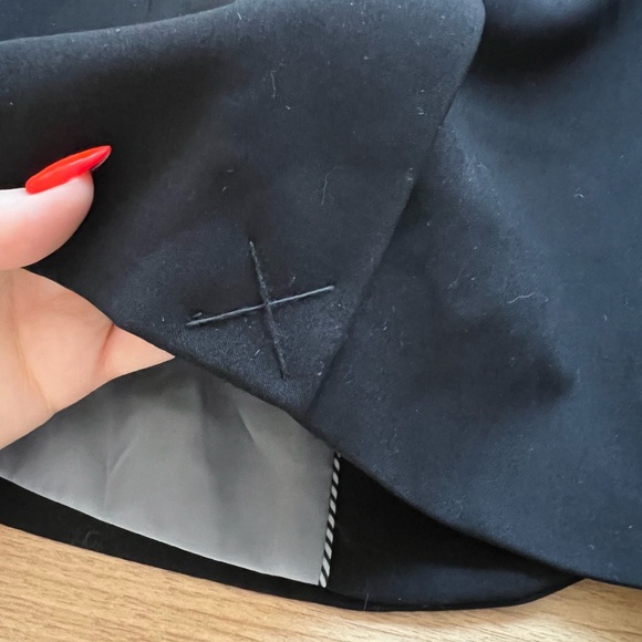 Calvin Klein Black Tailored Blazer with Notched Lapels NWOT - Picture 9 of 12